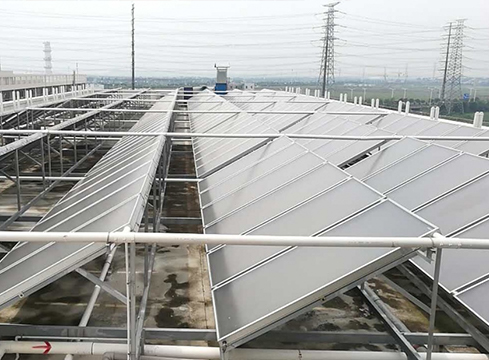 欧亿体育热能科技（杏坛）员工宿舍楼太阳能热水工程